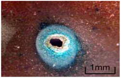 金屬表面點蝕形態